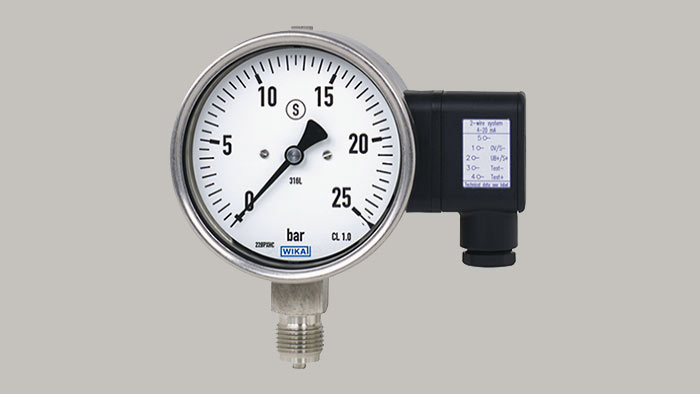 Đồng hồ đo áp suất analog Wika